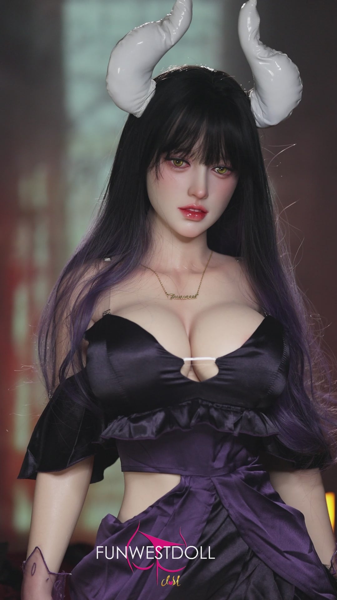 Chloé poupée sexuelle (FunWest Doll 160cm e-top # 035s Silicone)
