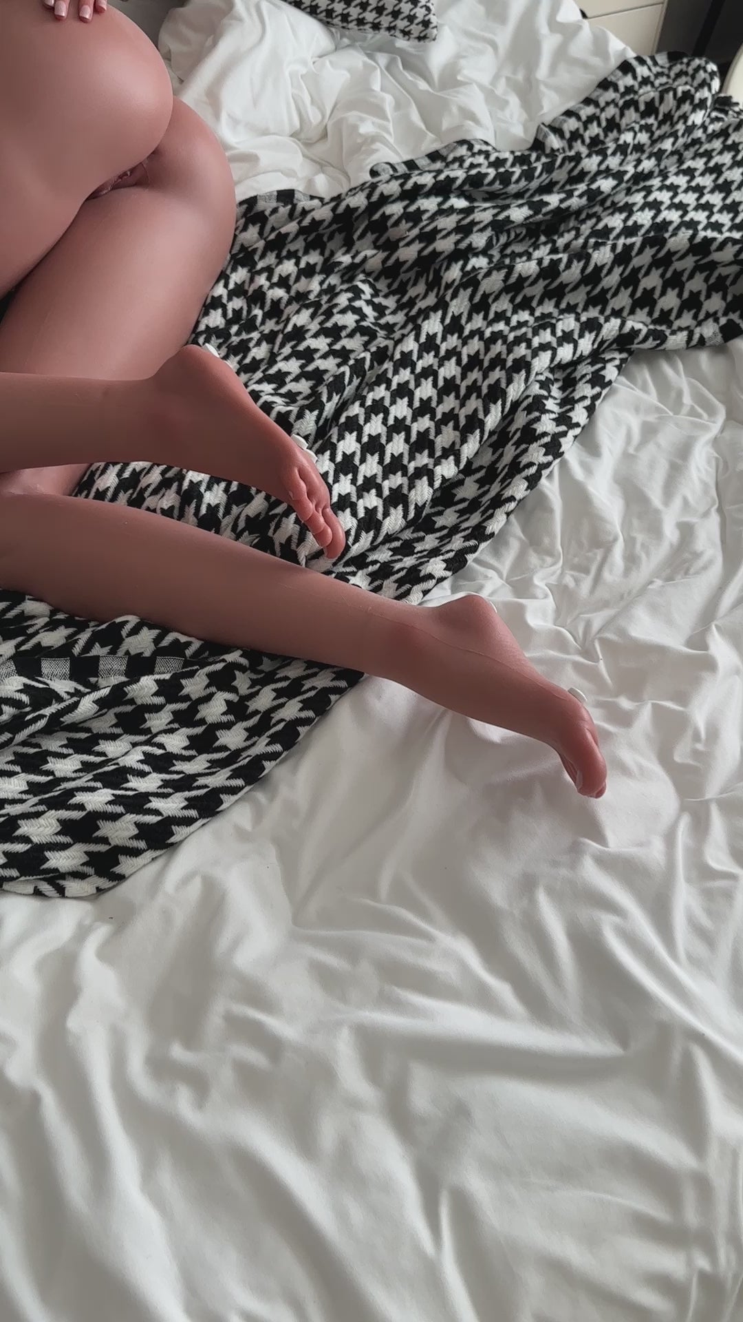 Bianca bambola del sesso (Zelex 163 cm E-Kupa ZXE219-1 SLE Silicone)