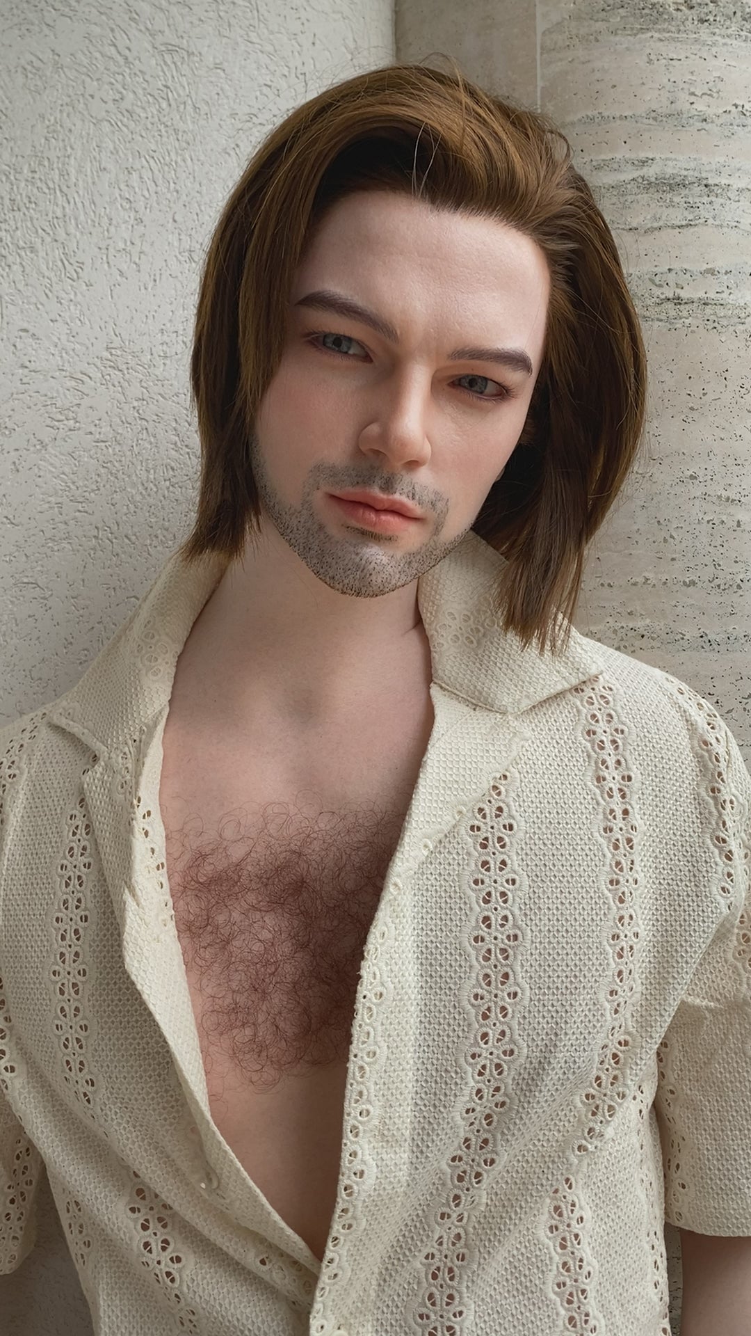 Cesare bambola del sesso maschile (Starpery 180 cm Silicone)