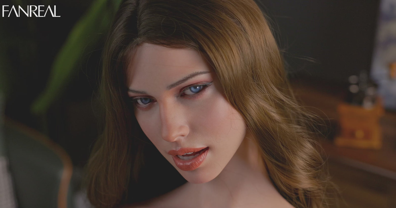 Torse de Della poupée sexuelle (FanReal Doll 95 cm G-cup Silicone) EXPRESS