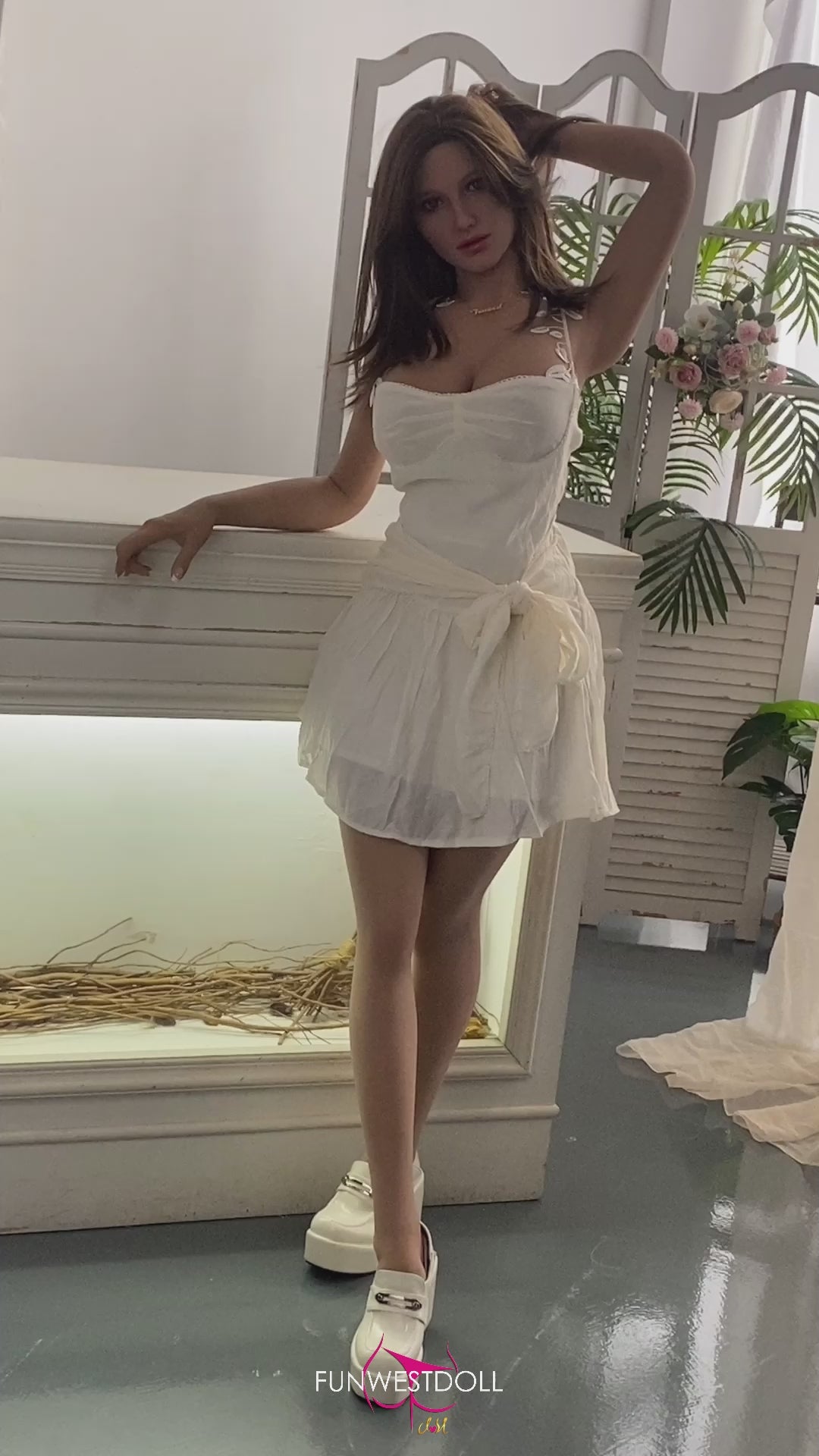 Skylar poupée sexuelle (FunWest Doll 157cm G-Cup # 044 TPE)
