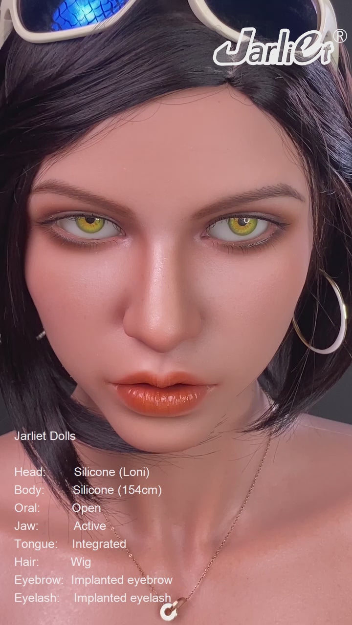 Loni bambola del sesso (Jarliet 154 cm Coppa C in silicone)