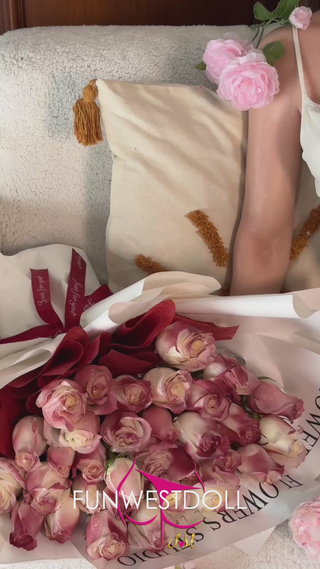 Amy poupée sexuelle (FunWest Doll 159cm Bonnet A #041S Silicone)