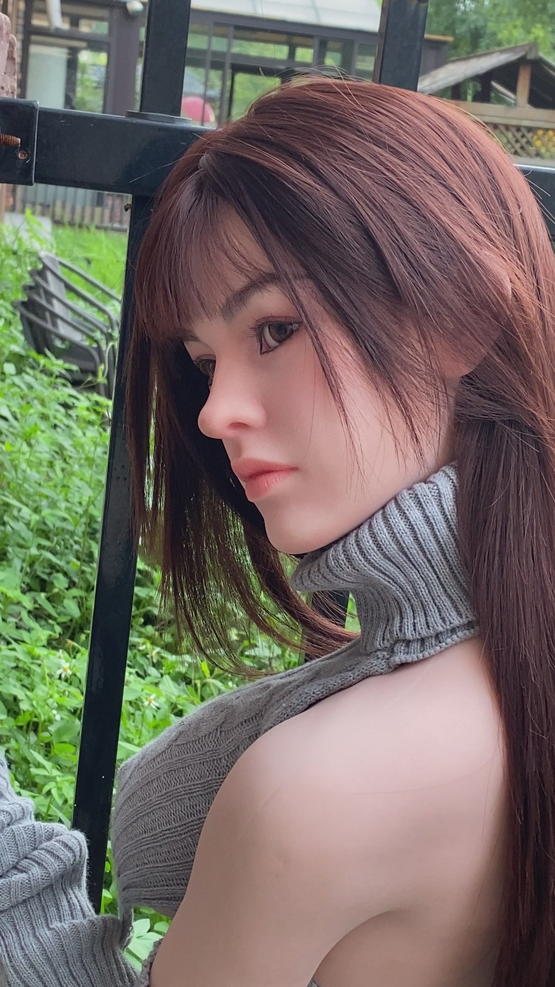 Chloe bambola del sesso (Starpery Coppa G da 163 cm (TPE+silicone)