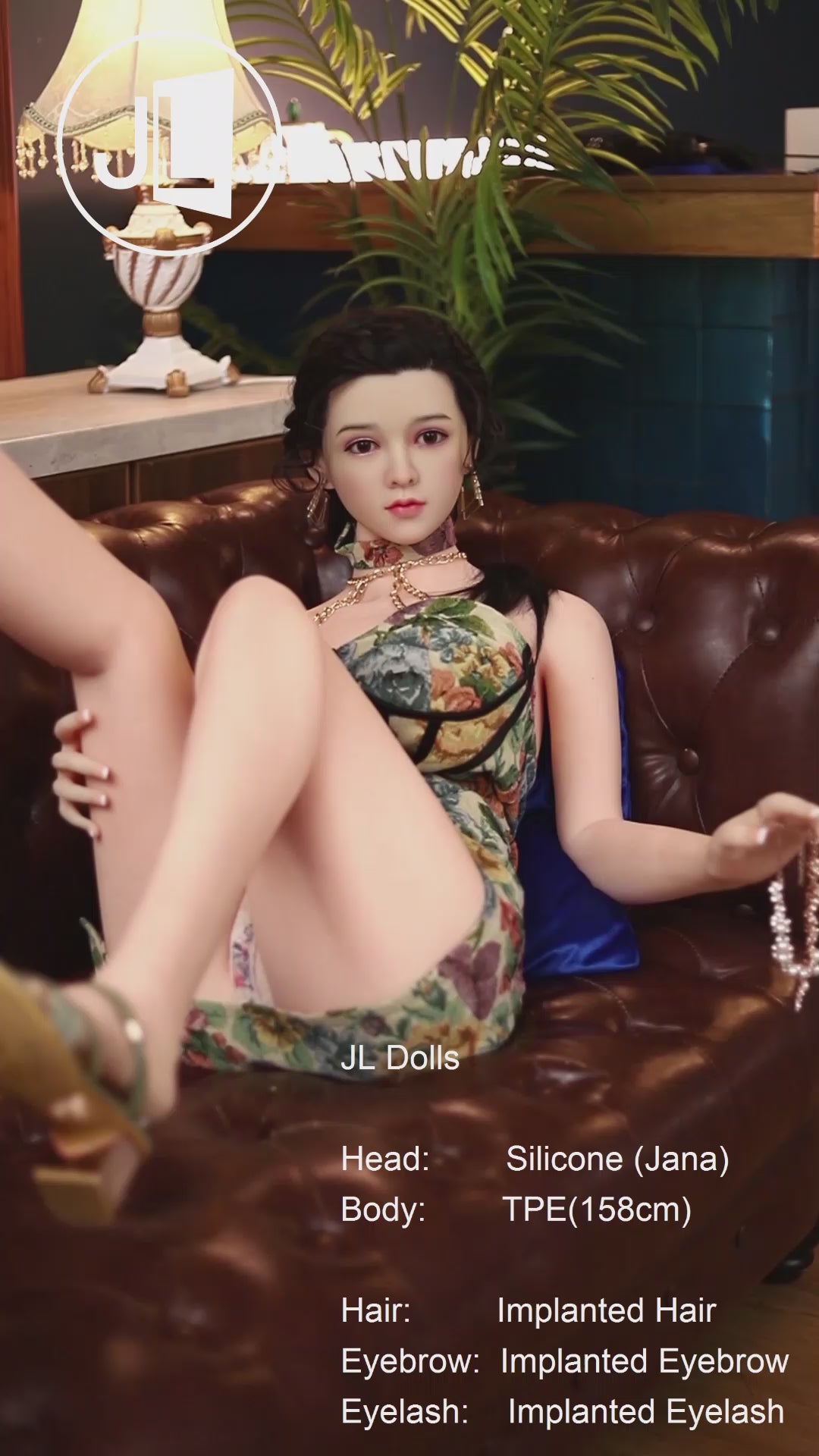 Jana poupée sexuelle (Jarliet 158 cm Bonnet D TPE+Silicone)