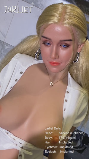 Rebecca sexpuppe (Jarliet 160 cm d-cup TPE+Silikon)