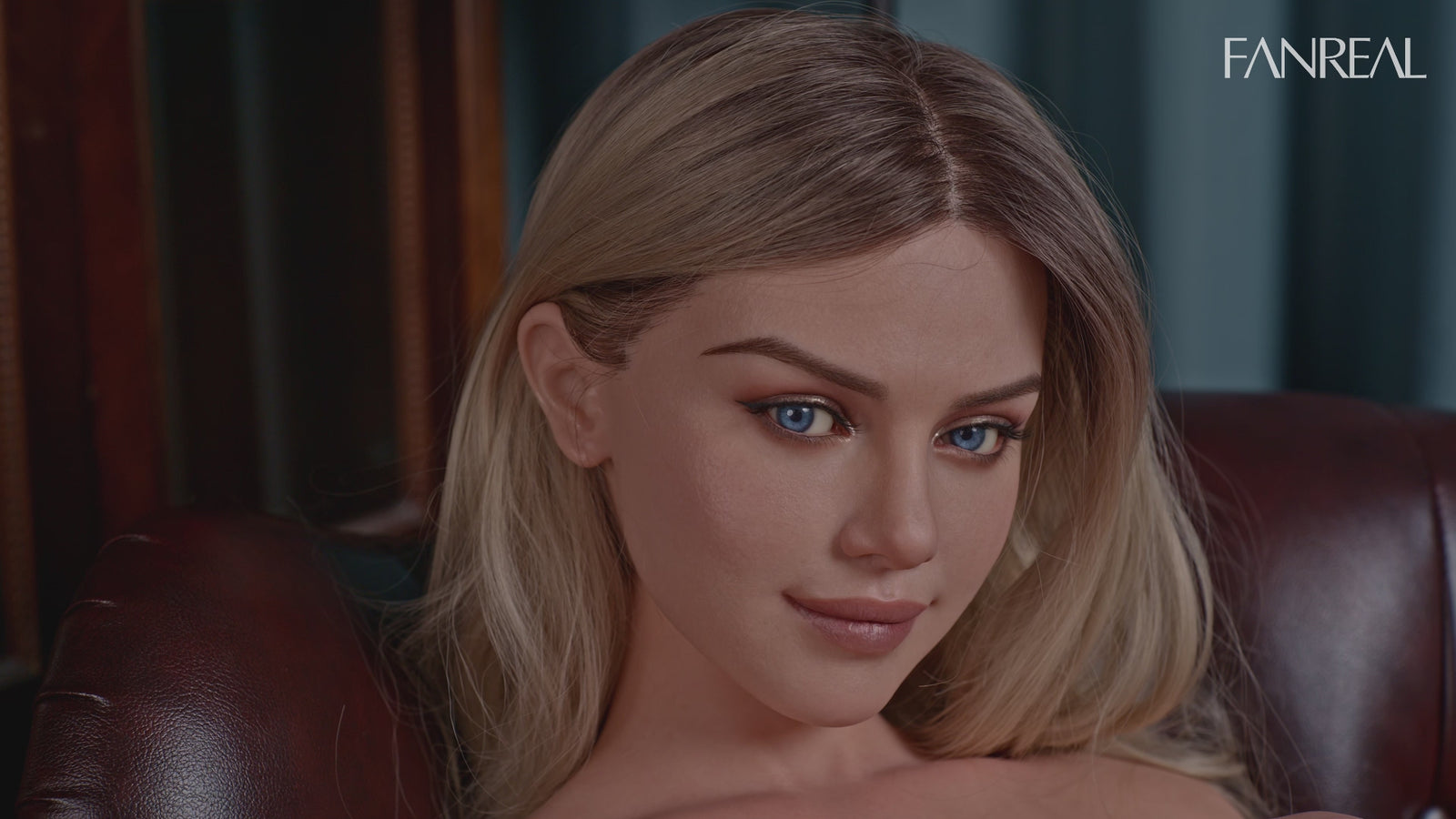 Maria Torso bambola del sesso (FanReal Doll Coppa G da 95 cm in silicone)