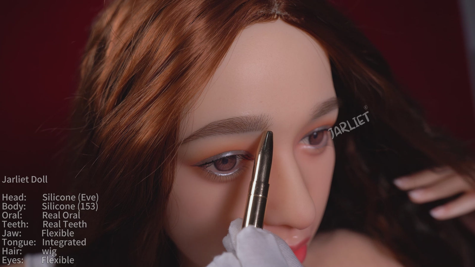 Eva bambola del sesso (Jarliet 153 cm Coppa C in silicone)