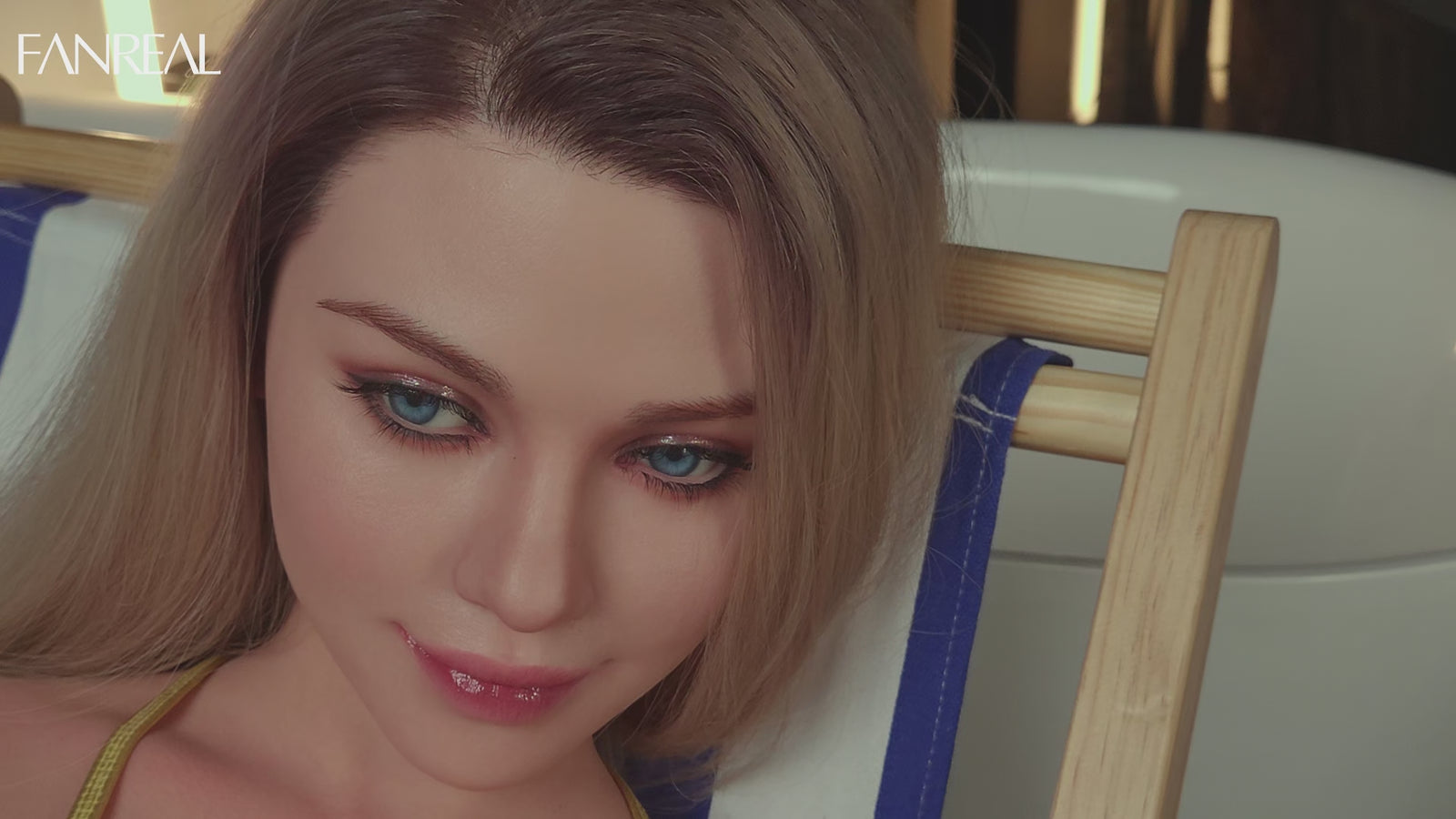 Maria Torso sexpuppe (FanReal Doll 111cm F-cup RST Silikon)