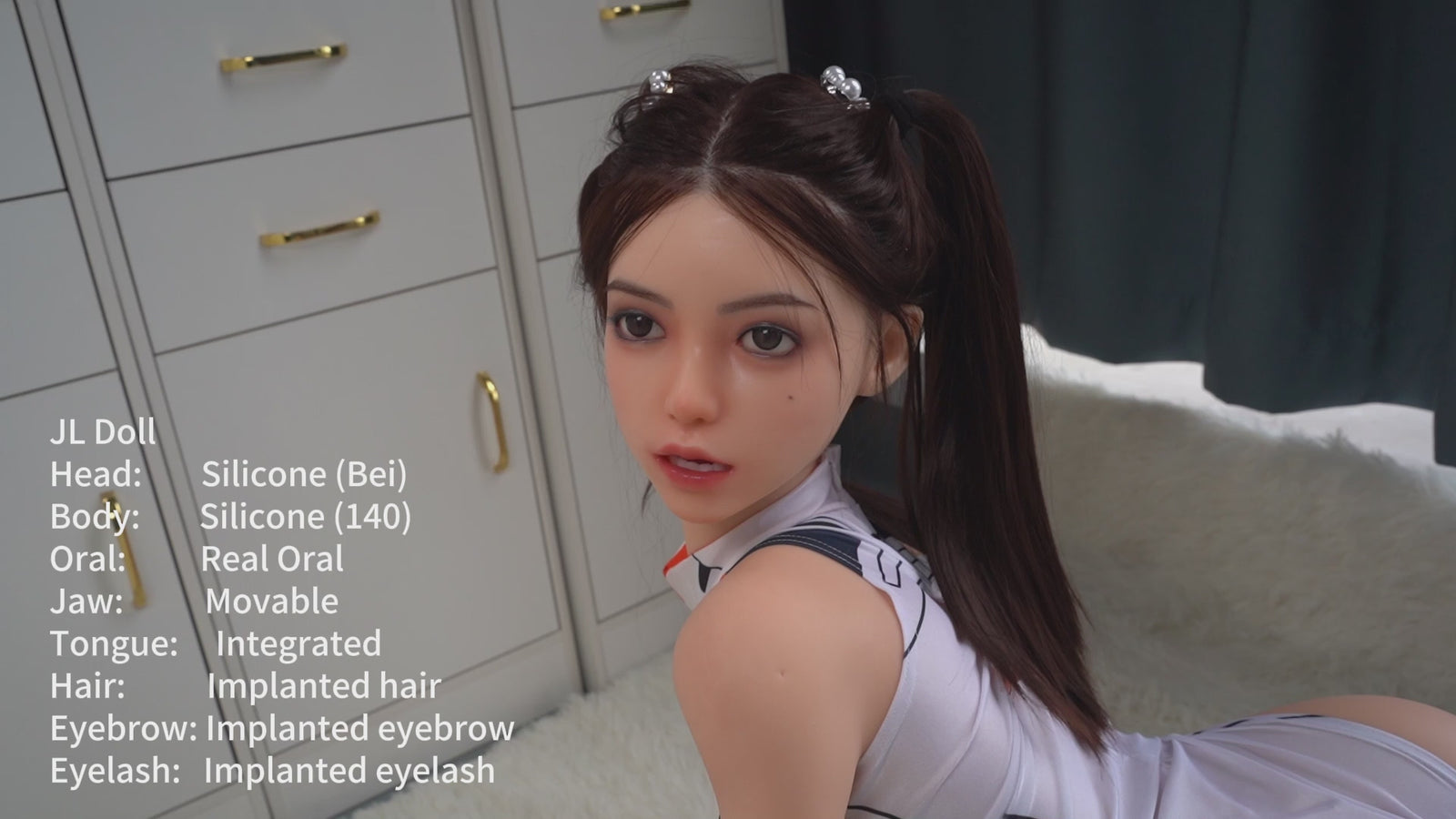 Bei bambola del sesso (Jarliet 140 cm Coppa C in silicone)
