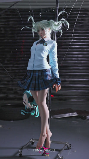 Hatsune Miko sexpuppe (FunWest Doll 159 cm a-cup #041S Silicon)