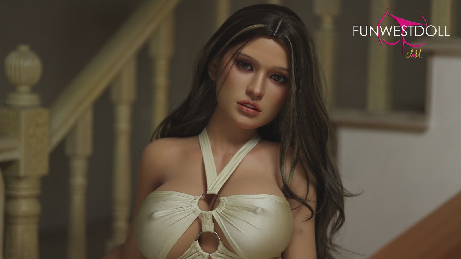 Juliette poupée sexuelle (FunWest Doll 160 cm (E-Cup #046S Silicone)