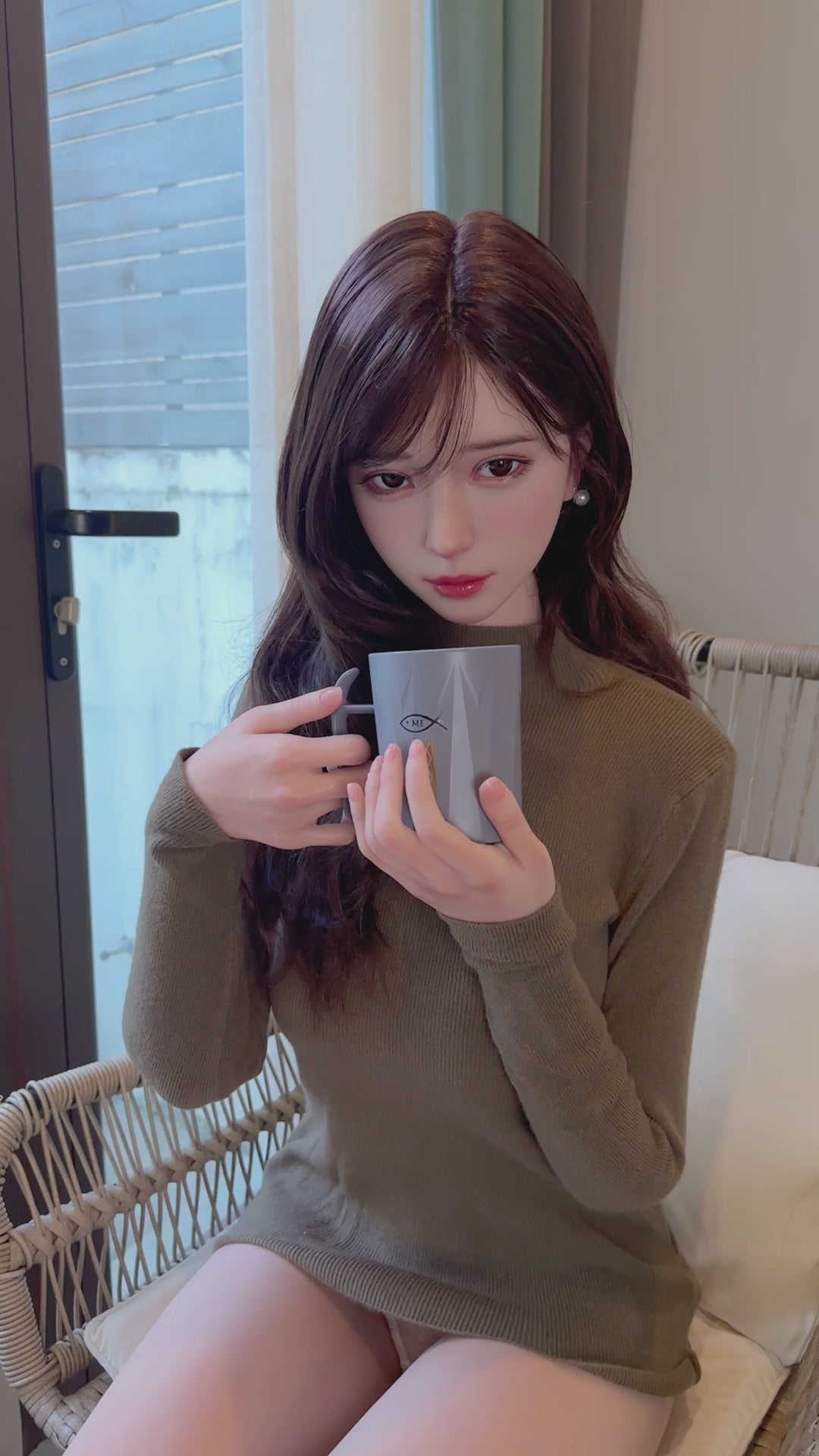 Una bambola del sesso (TOP CYDOLL Coppa F da 168 cm (TPE+silicone)