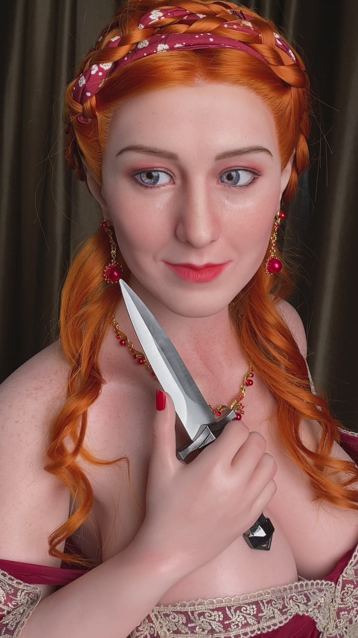 Lucrèce poupée sexuelle (Starpery Bonnet G 165 cm TPE+Silicone)