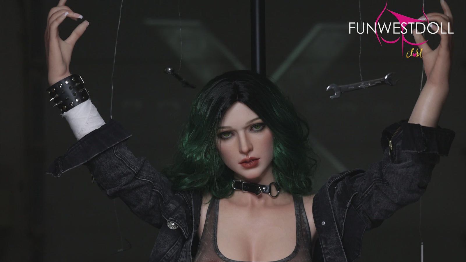 Alexa poupée sexuelle (FunWest Doll 157cm Bonnet D #045S Silicone)