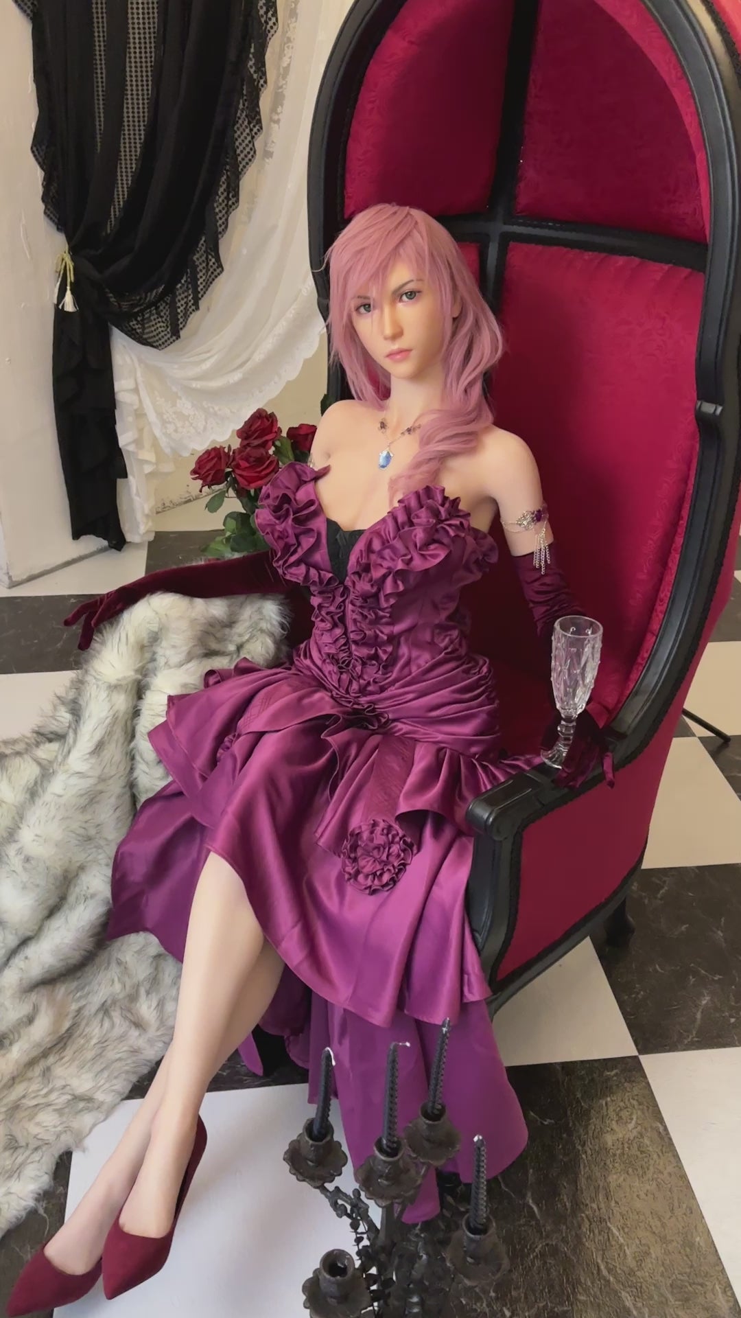Lightning Bambola sessuale (Game Lady 171 cm G-Cup No.19 Silicone)