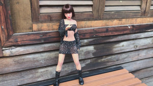 Raka Bambola sessuale (Climax Doll Mini silicone C-Cup) da 60 cm)