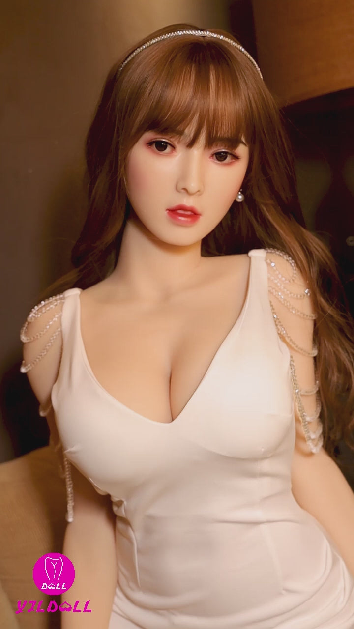 Fiza bambola del sesso (YJL Doll Coppa F da 163 cm n. 862 TPE + silicone)