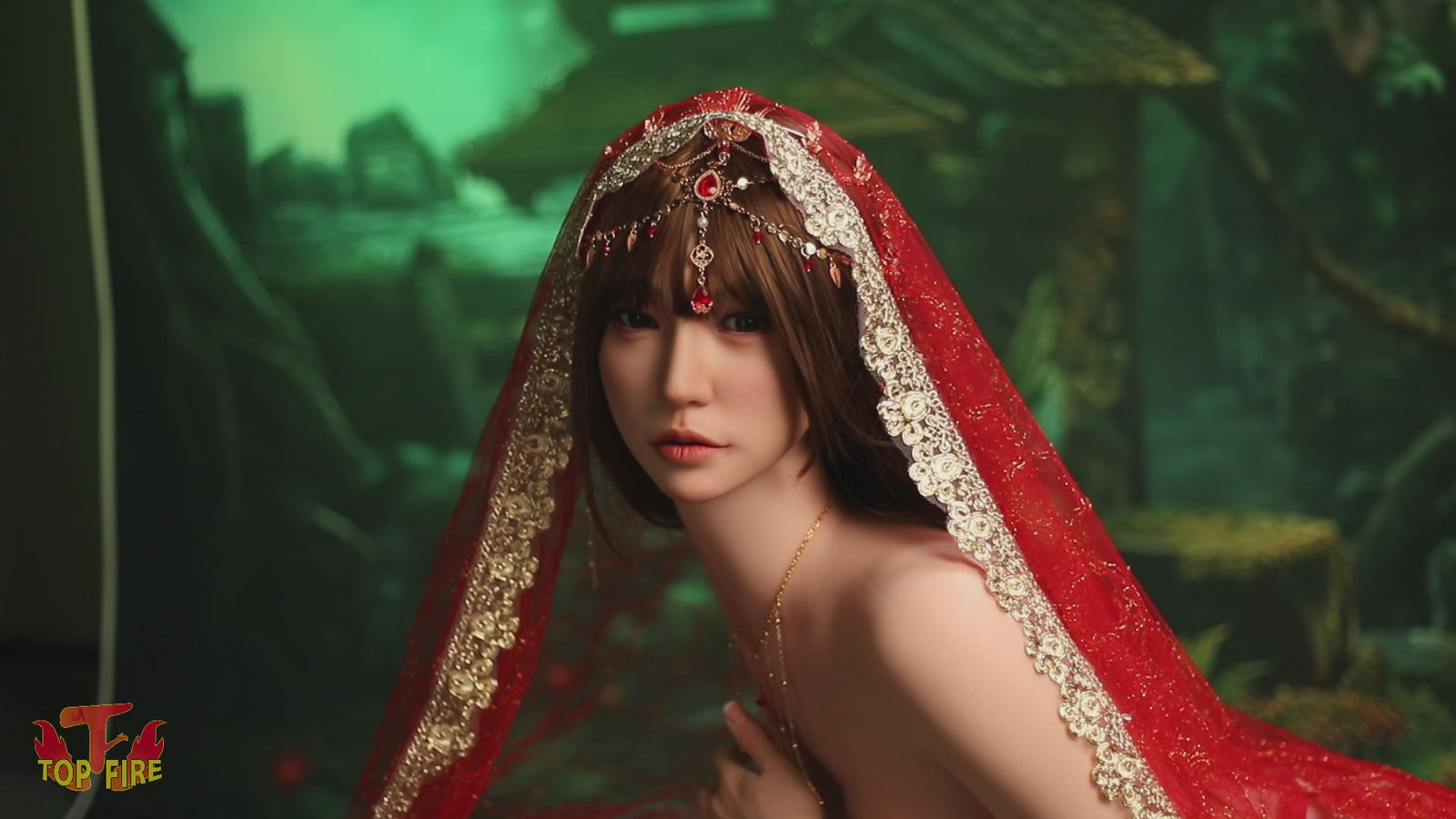 Jing poupée sexuelle (Top Fire Doll 170 cm E-cup T65 Silicone)