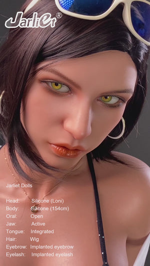 Loni poupée sexuelle (Jarliet 154 cm Silicone C-Cup)