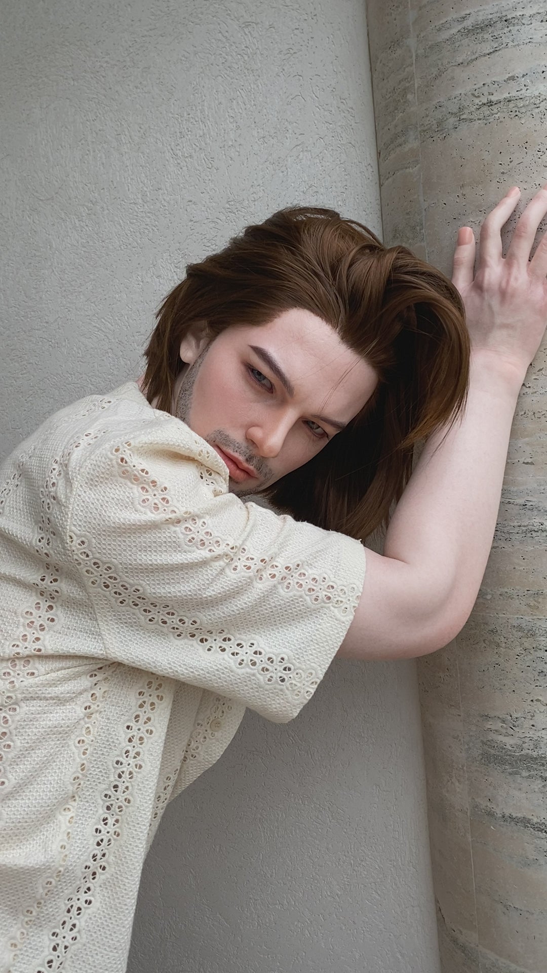 Cesare bambola del sesso maschile (Starpery 180 cm Silicone)