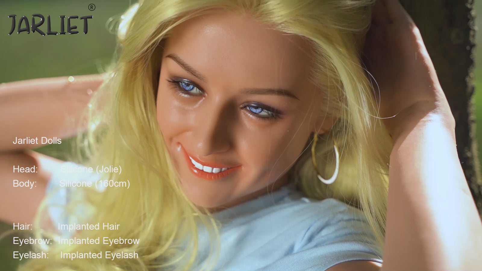 Jolie poupée sexuelle (Jarliet 160 cm C-Cup Silicone)