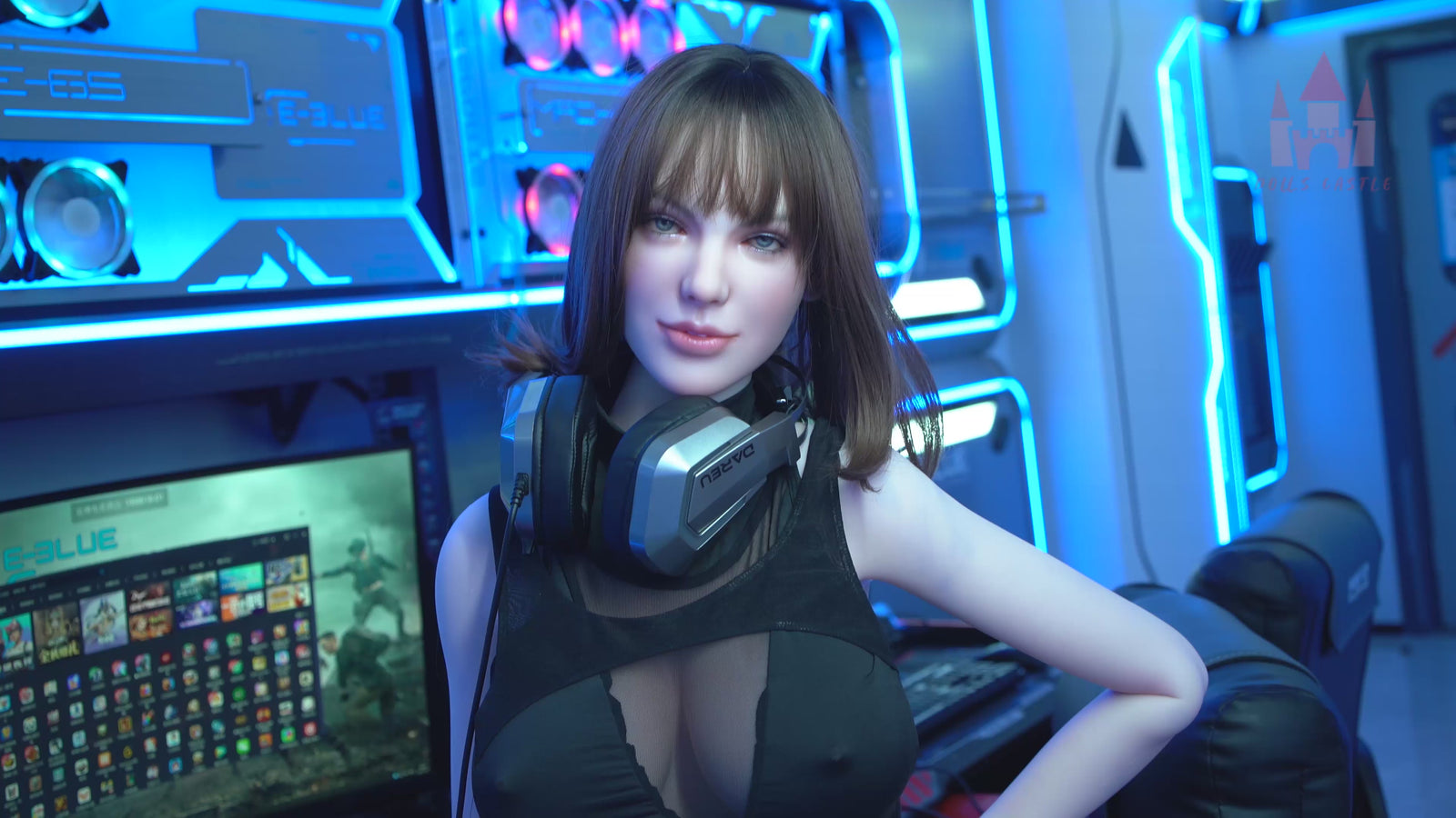 Harriet sexpuppe (Dolls Castle 168cm G-cup #S1 Silikon)