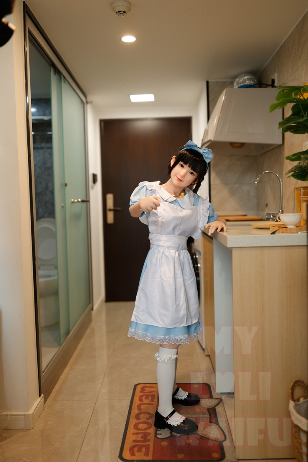 Rena poupée sexuelle (My Loli Waifu 138 cm (B-Cup #24 Silicone)