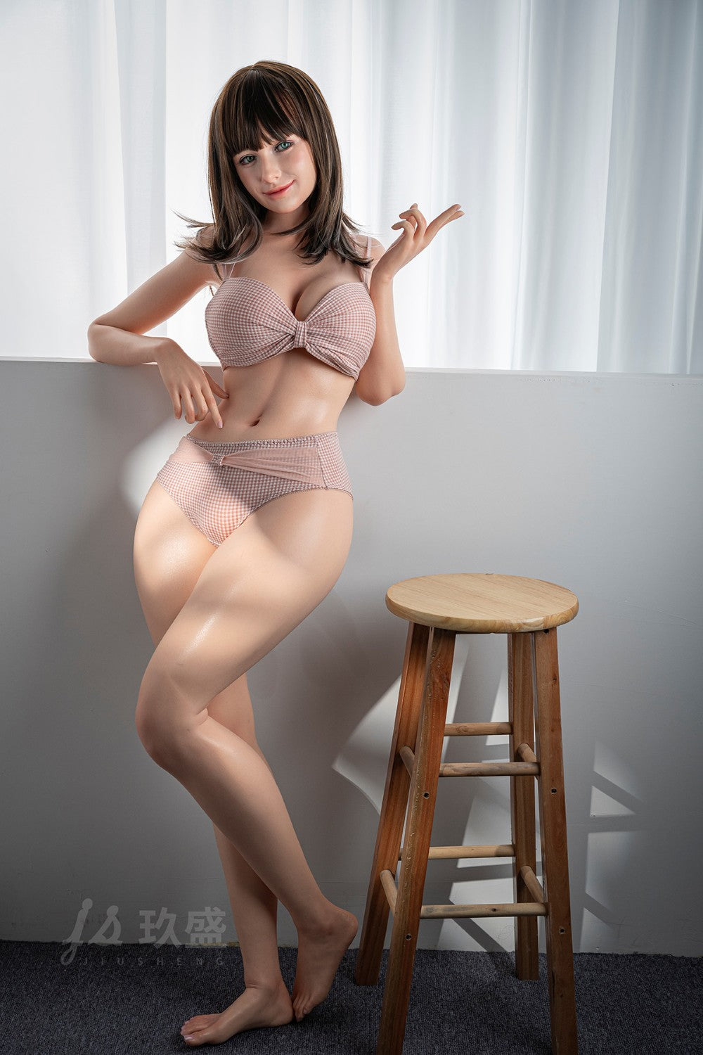 Sienna sexpuppe (Jiusheng 152cm e-cup #108 Silikon)