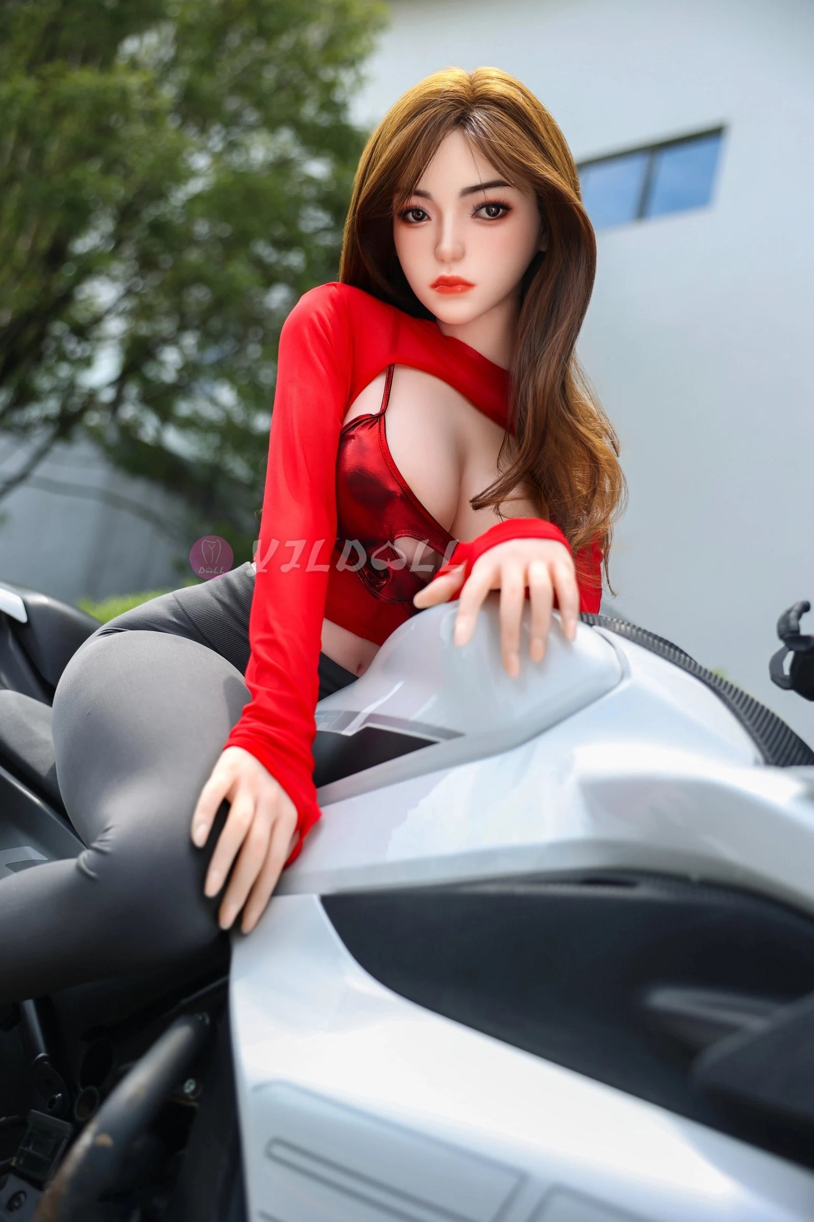 Liao Xia bambola del sesso (YJL Doll Coppa F da 163 cm n. 871 TPE + silicone)