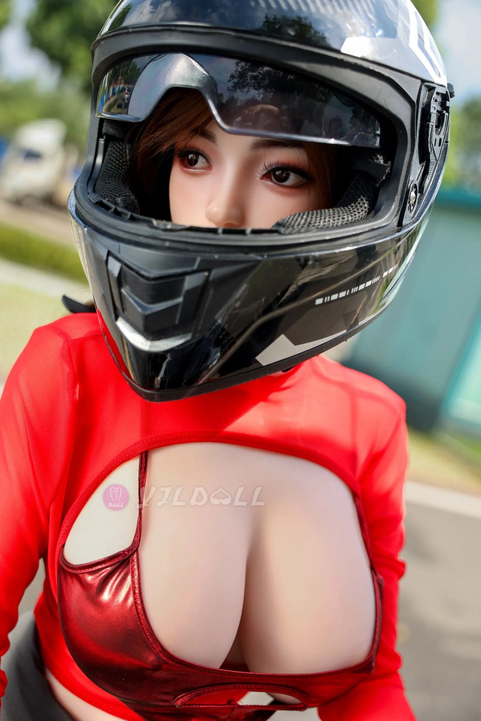 Liao Xia bambola del sesso (YJL Doll Coppa F da 163 cm n. 871 TPE + silicone)