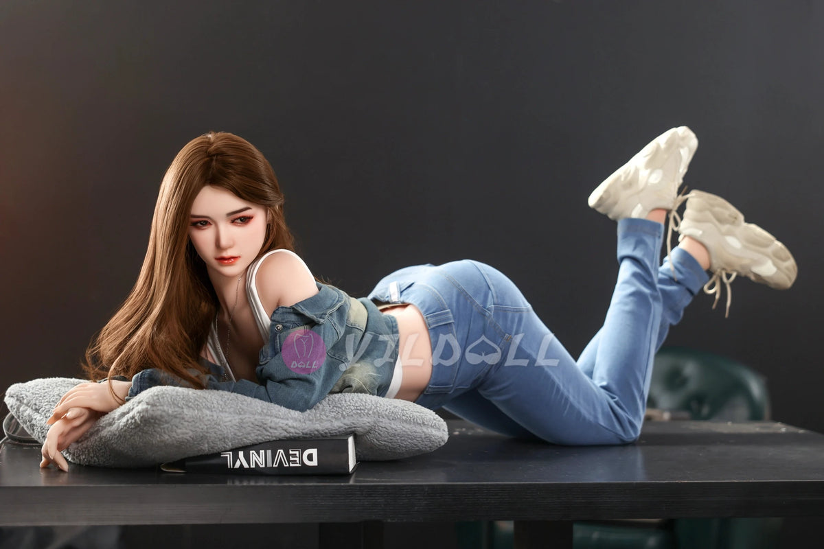 Bambola del sesso Jiang Yan (YJL Doll Coppa F da 163 cm n. 804 TPE + silicone)