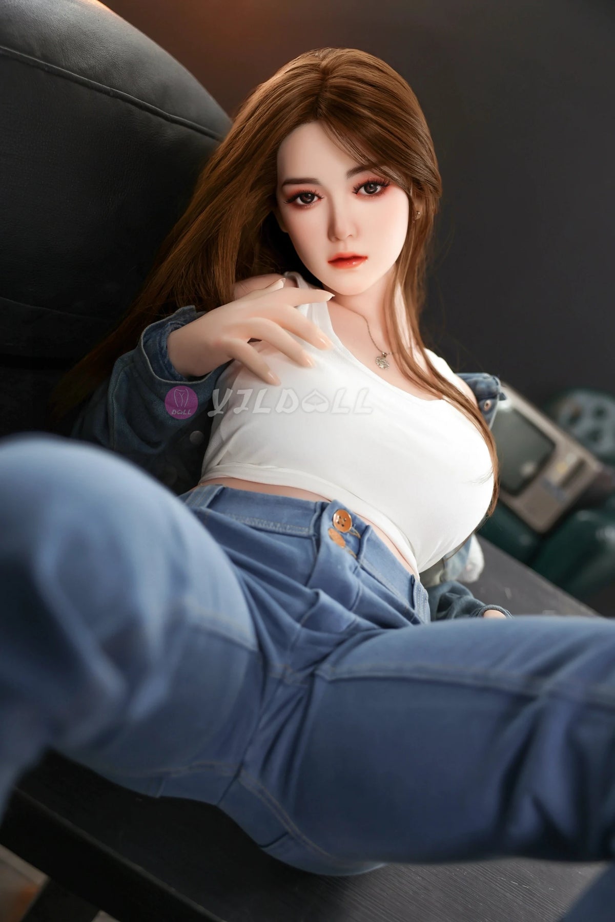 Bambola del sesso Jiang Yan (YJL Doll Coppa F da 163 cm n. 804 TPE + silicone)