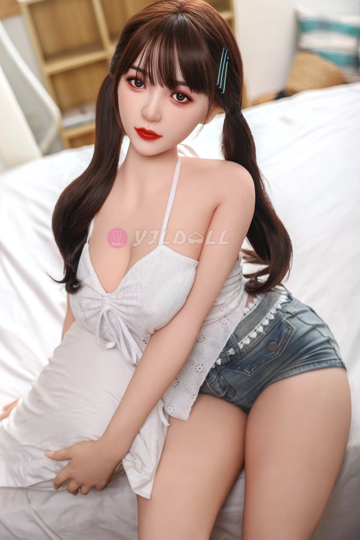 Duan Hong bambola del sesso (YJL Doll Coppa F da 163 cm n. 823 TPE + silicone)