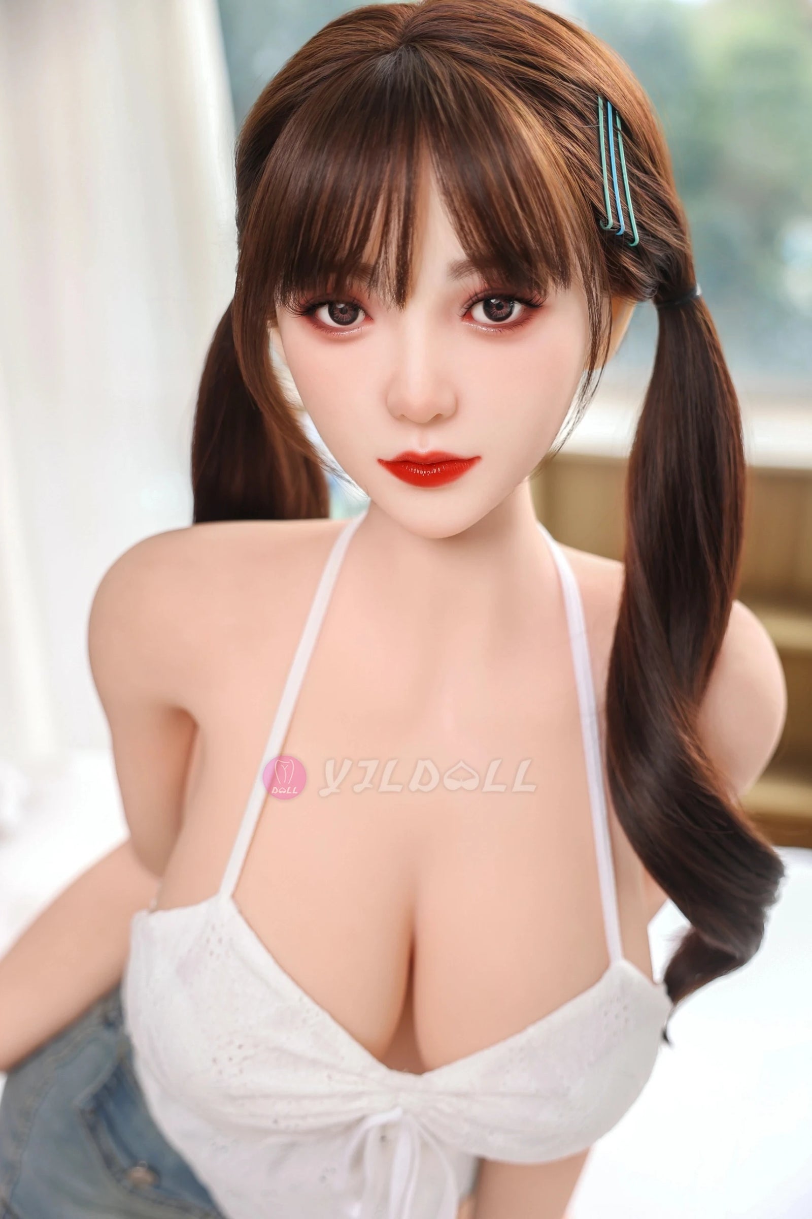 Duan Hong bambola del sesso (YJL Doll Coppa F da 163 cm n. 823 TPE + silicone)