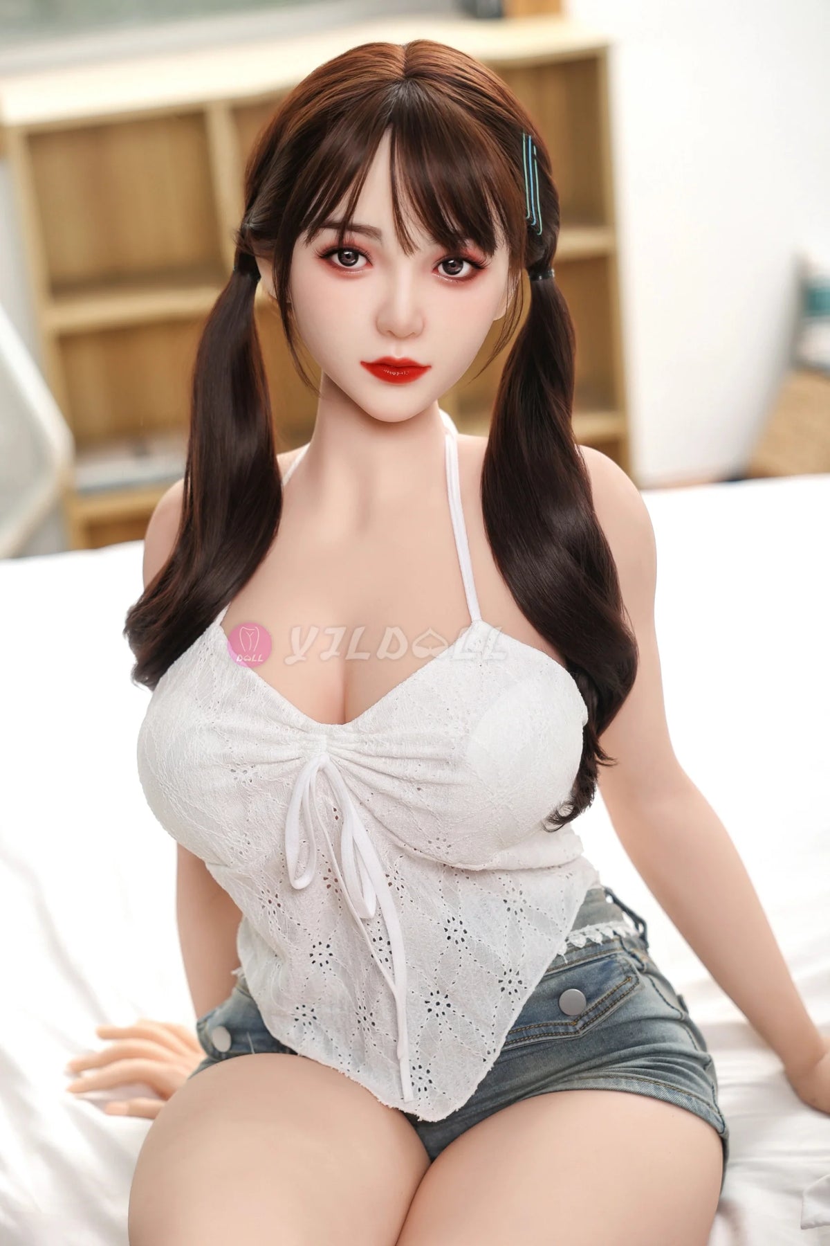 Duan Hong bambola del sesso (YJL Doll Coppa F da 163 cm n. 823 TPE + silicone)