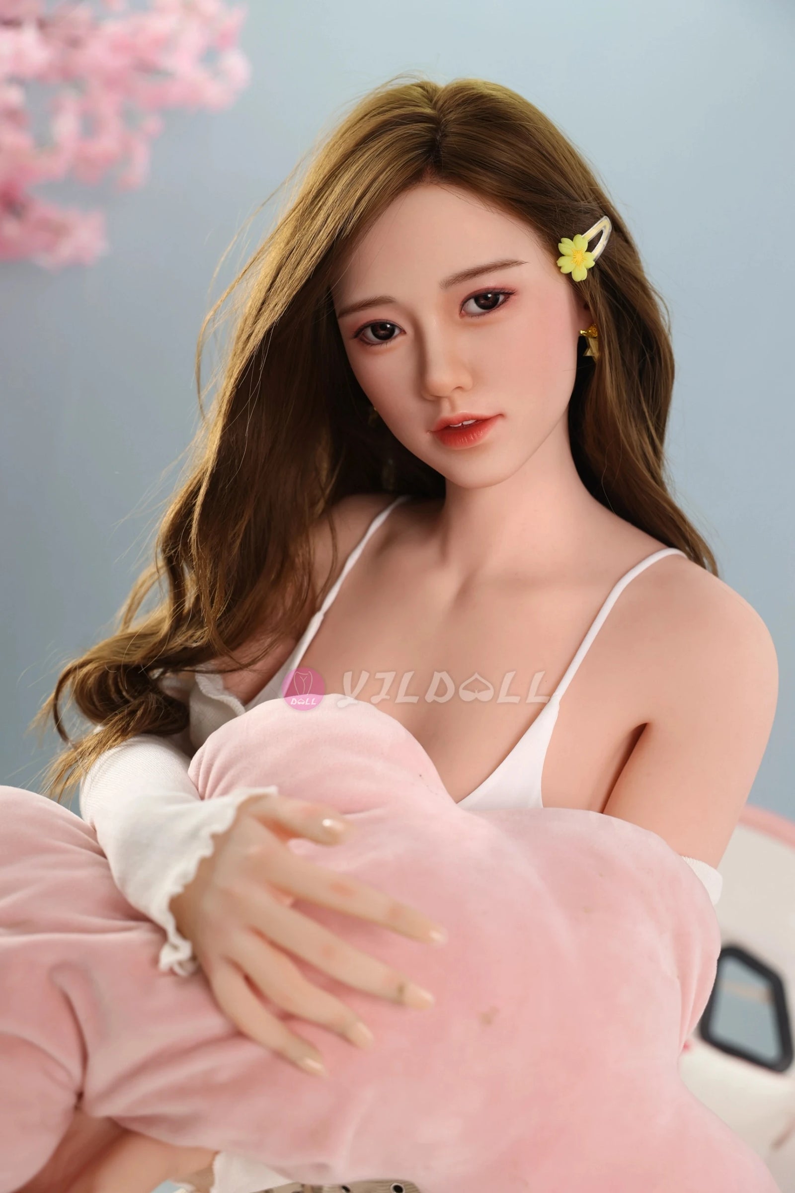 Long Li poupée sexuelle (YJL Doll Bonnet D 170 cm #807 TPE+Silicone)