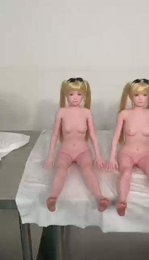 Marie rose mini poupée sexuelle (AXB Doll 85 cm B-tpup GF05-1 Silicone)