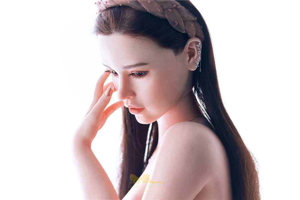 Angéline poupée sexuelle (Irontech Doll 162 cm J-cup S2 silicone)