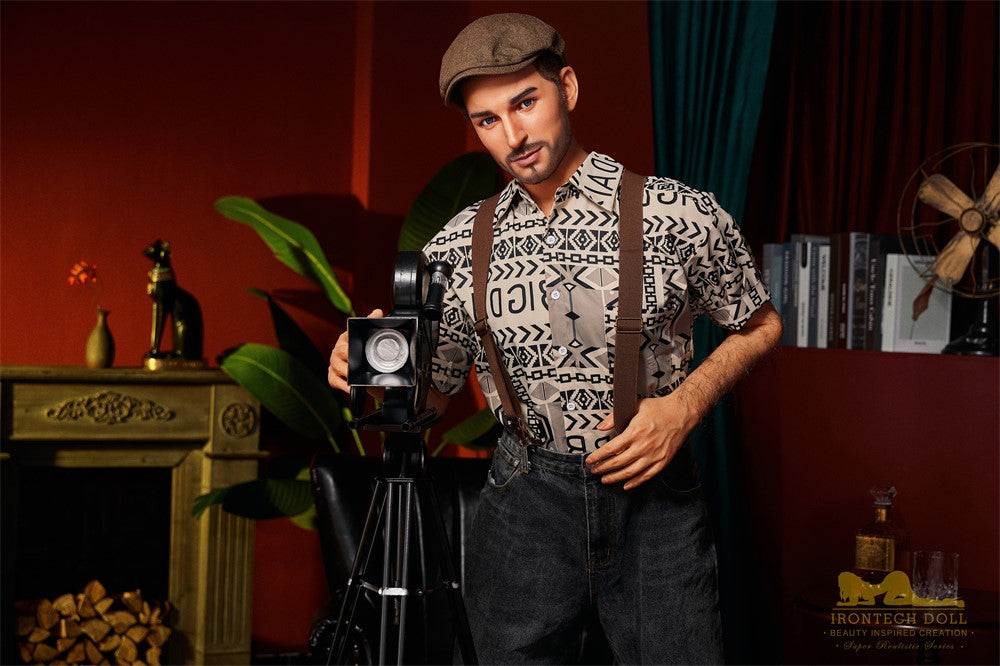 Antonio Mâle poupée sexuelle (Irontech Doll 170 cm M3 Silicone)