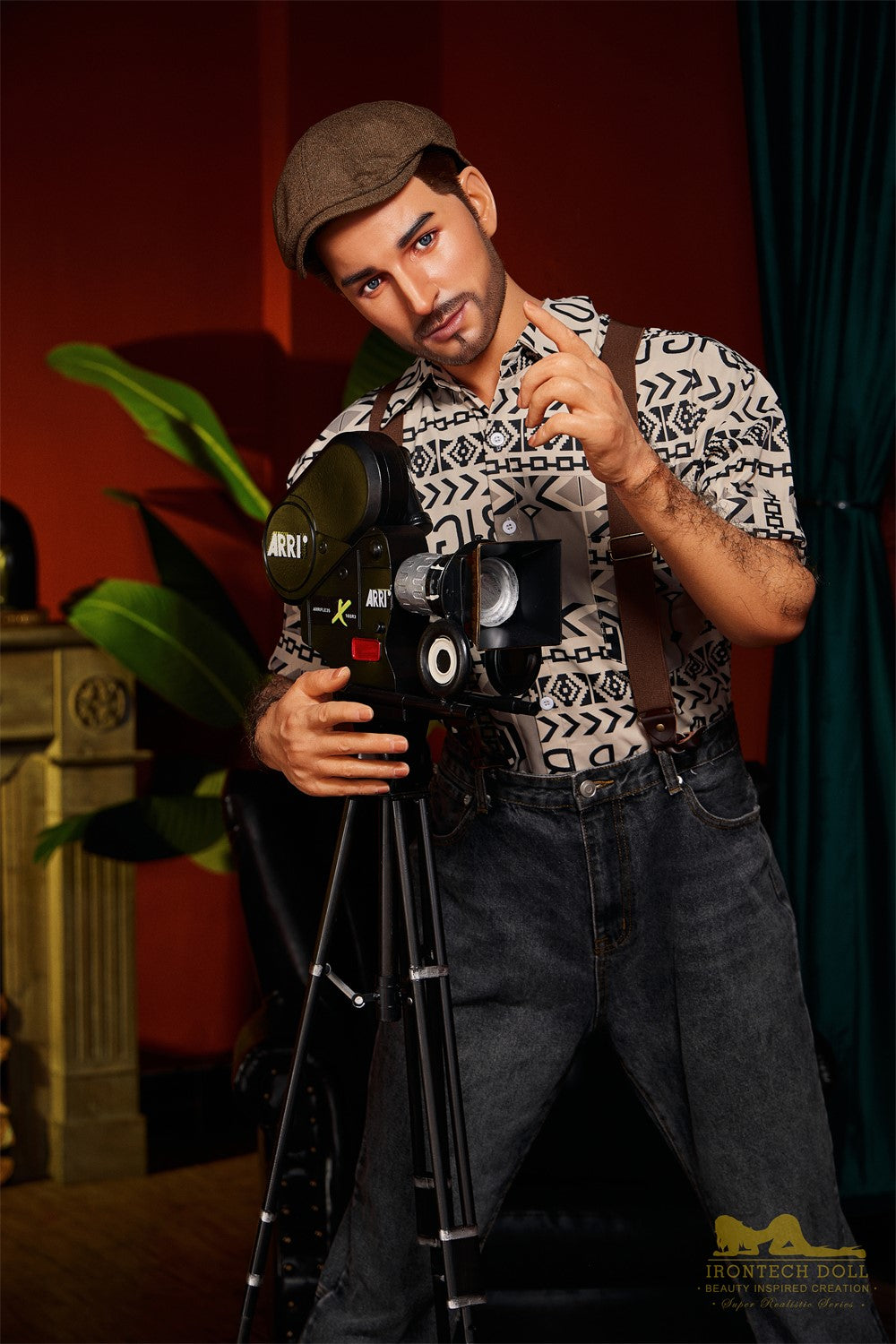 Antonio Mâle poupée sexuelle (Irontech Doll 170 cm M3 Silicone)