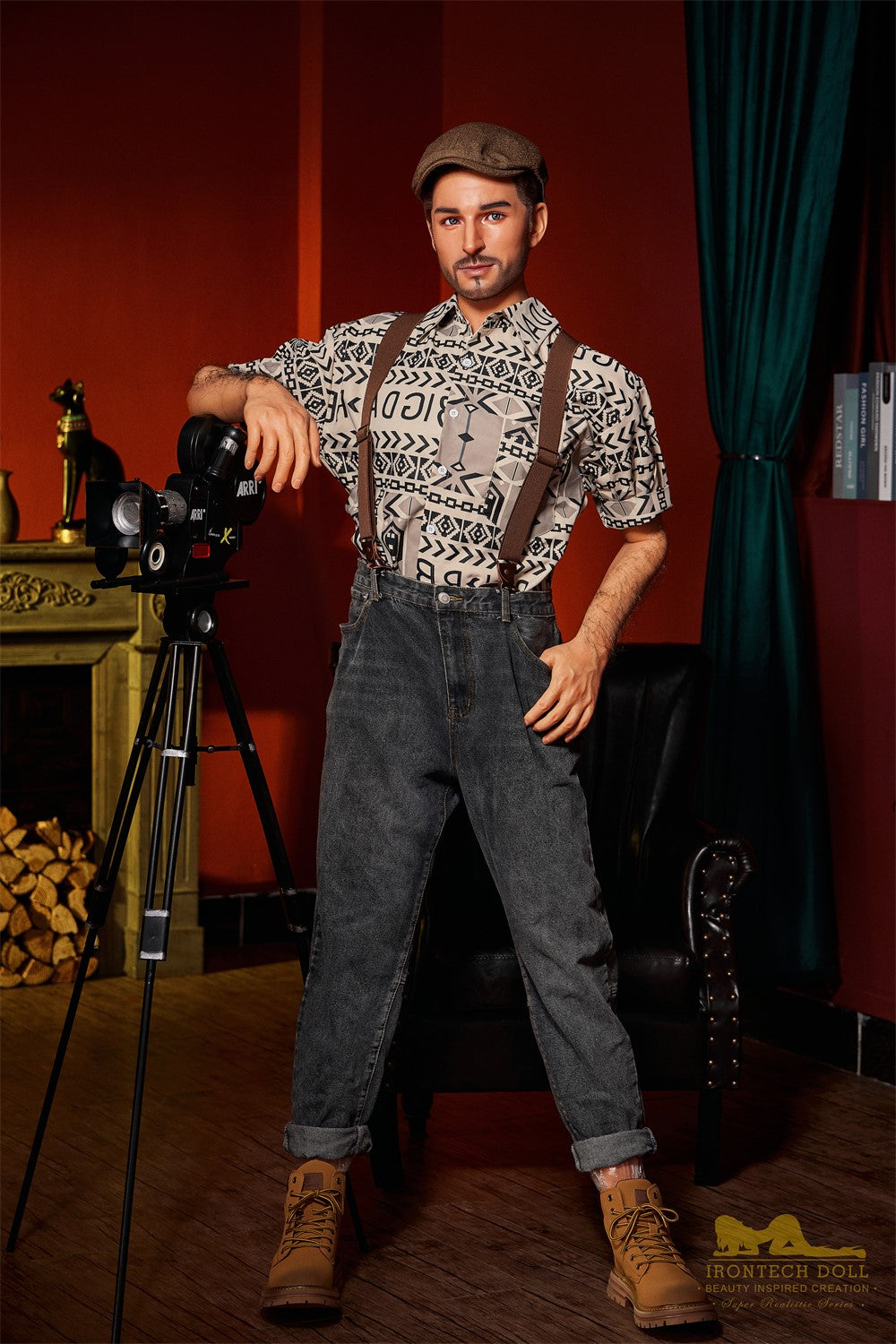 Antonio Mâle poupée sexuelle (Irontech Doll 170 cm M3 Silicone)