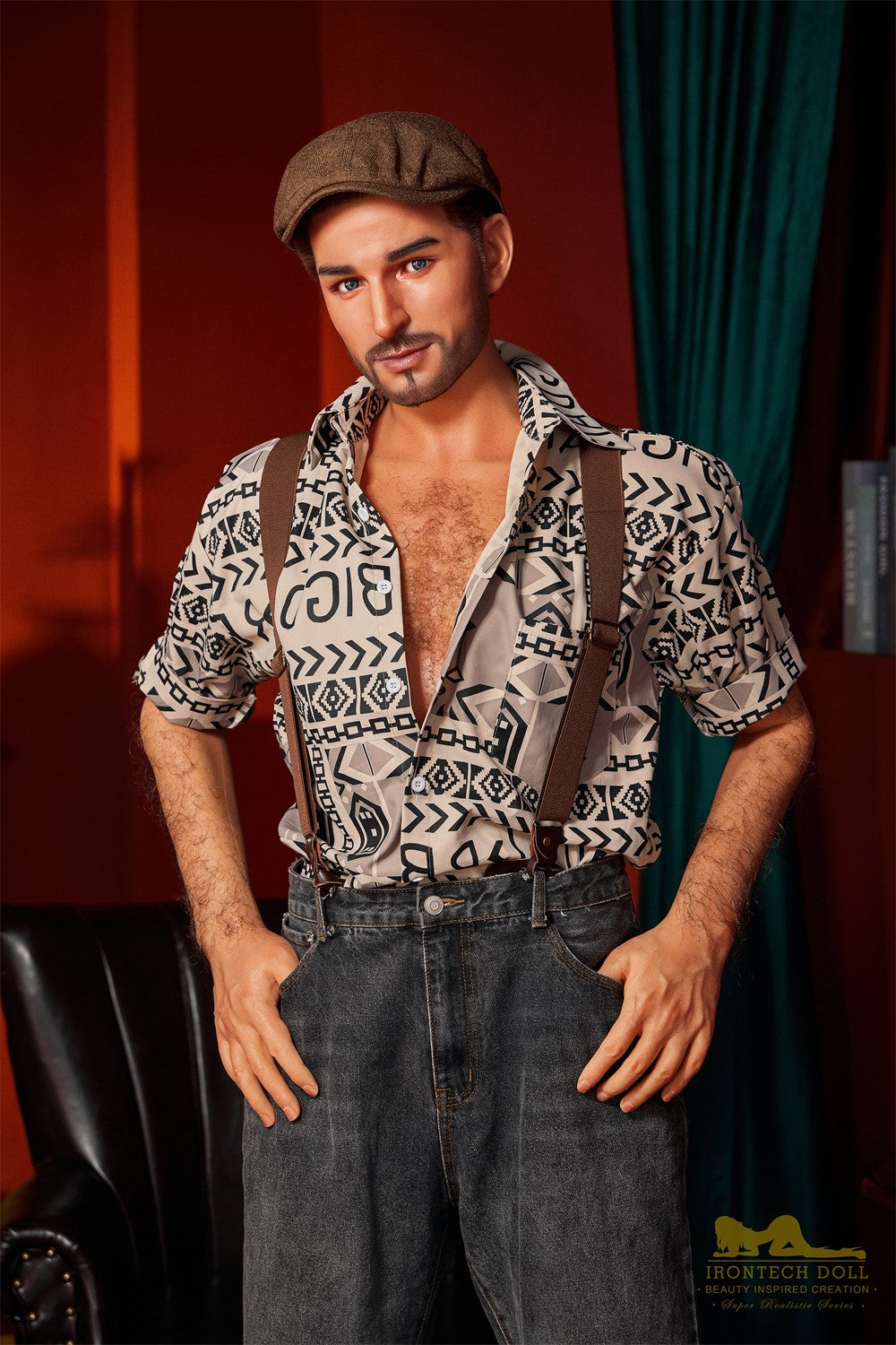 Antonio Mâle poupée sexuelle (Irontech Doll 170 cm M3 Silicone)