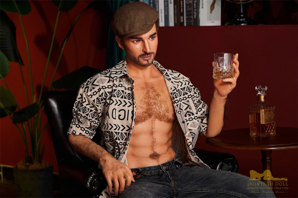 Antonio Mâle poupée sexuelle (Irontech Doll 170 cm M3 Silicone)