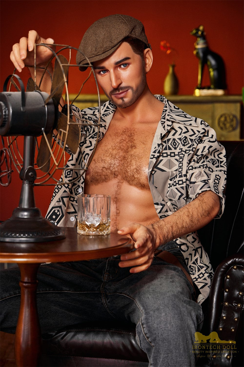 Antonio Mâle poupée sexuelle (Irontech Doll 170 cm M3 Silicone)