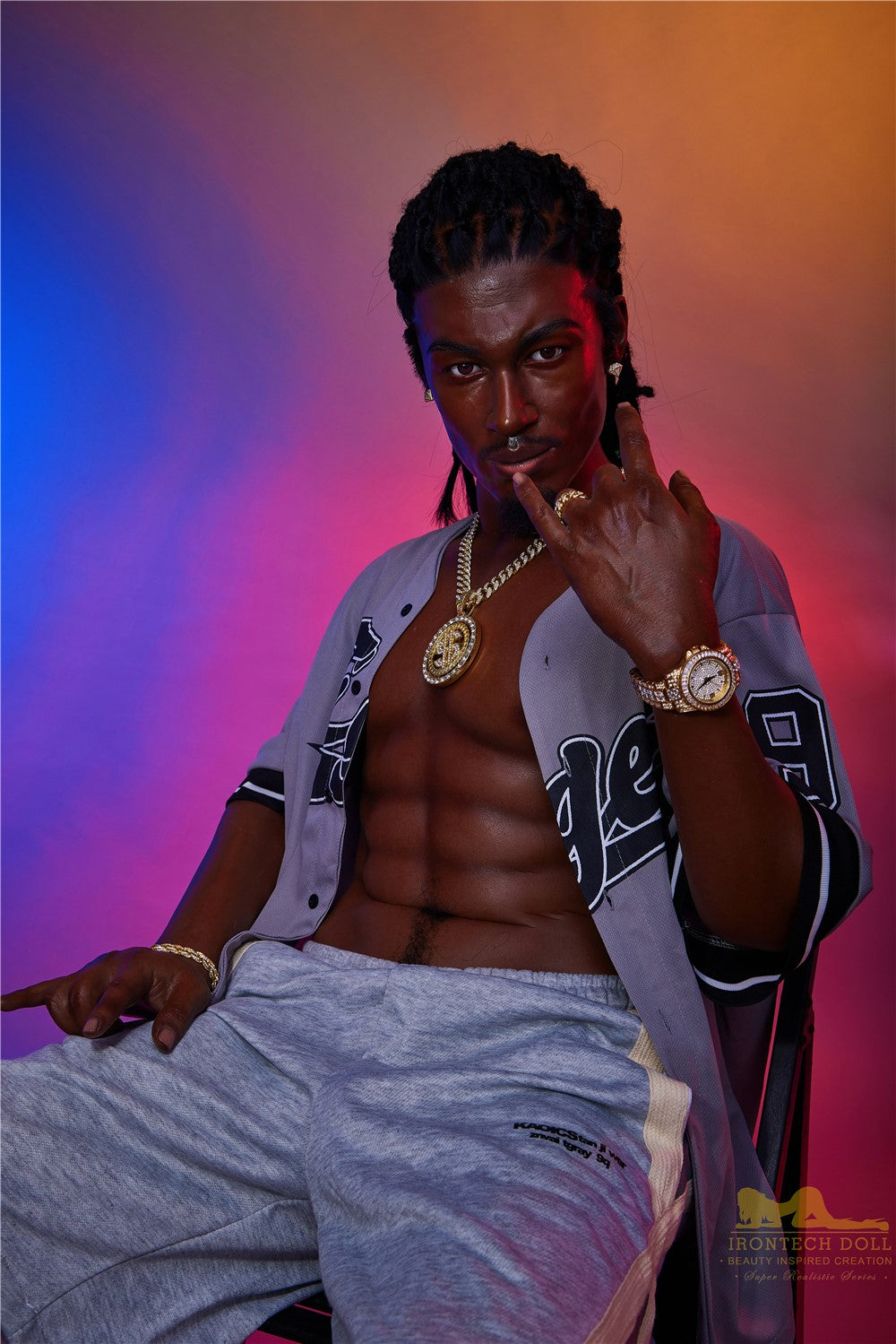 Bill mâle poupée sexuelle (Irontech Doll 170 cm M7 Silicone)