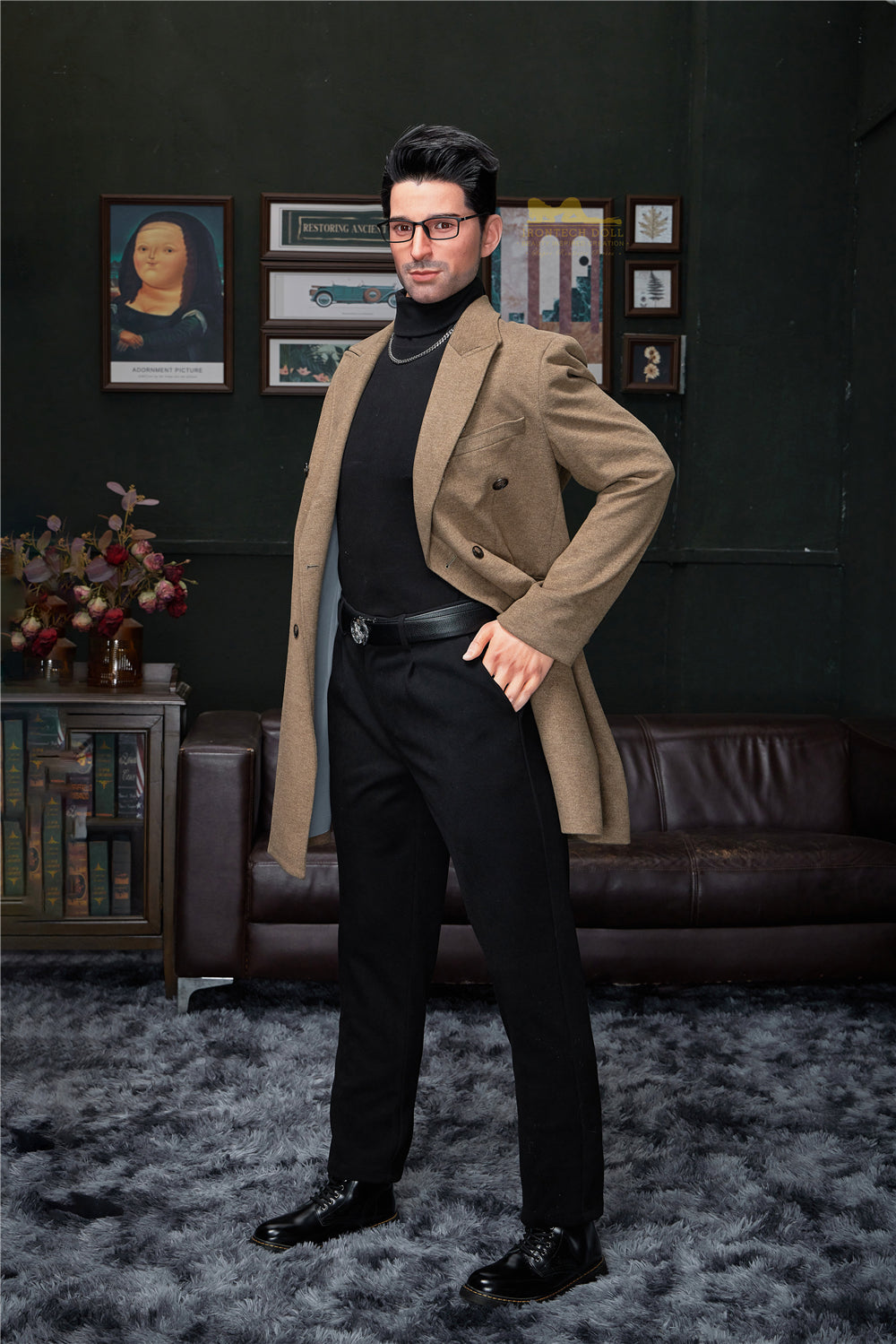 George Male Sex Doll (Irontech Doll 176 cm m3 silicone)