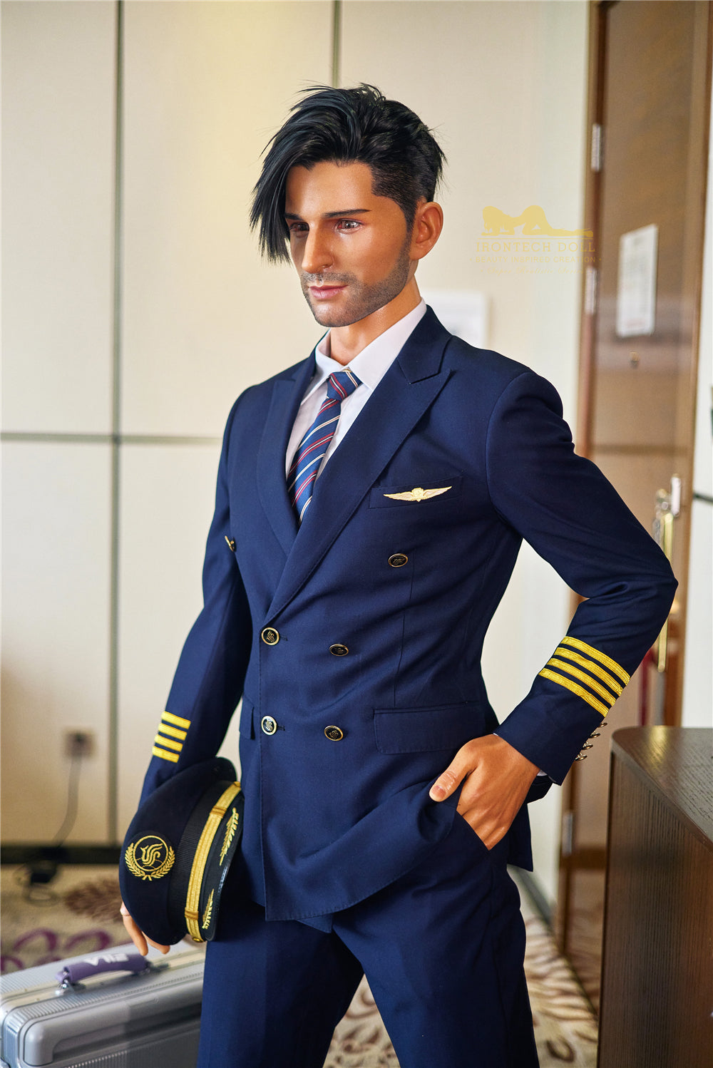 George Male Sex Doll (Irontech Doll 176 cm m3 silicone)
