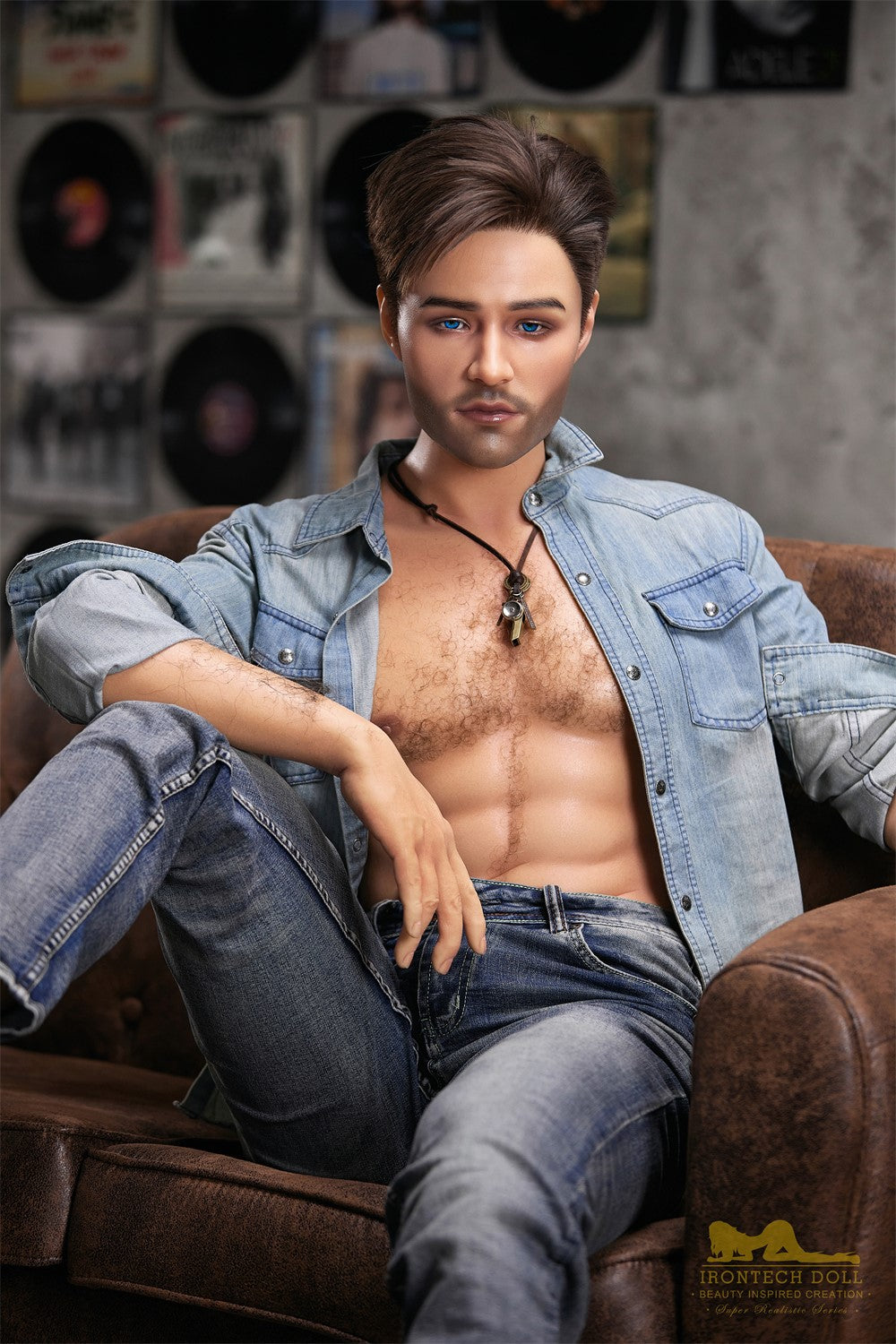 Steve Mâle poupée sexuelle (Irontech Doll 170 cm M4 Silicone)