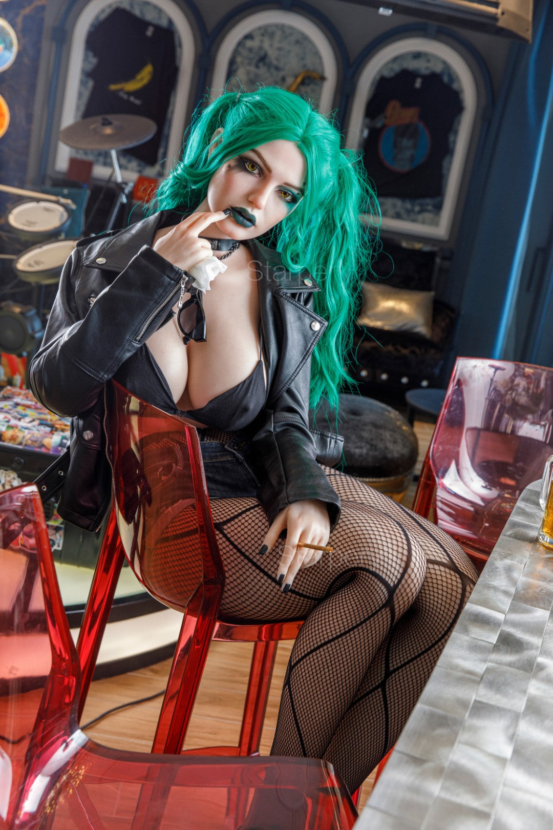 Flora bambola del sesso (Starpery Coppa G da 174 cm (TPE+silicone)